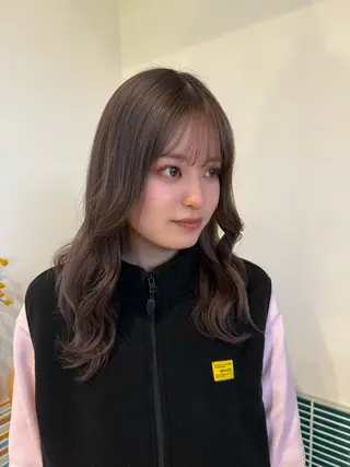 ロング カラー ブリーチカラー特化 梅田中崎町/あかりのヘアスタイル
