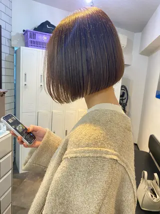 ショート ボブとパーマの達人 /美容室難民の方是非のヘアスタイル