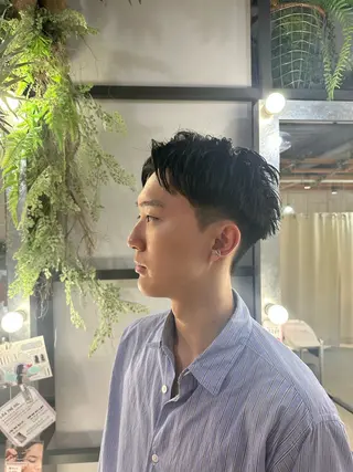 メンズ 溜一太/似合わせ/ メンズカットのヘアスタイル