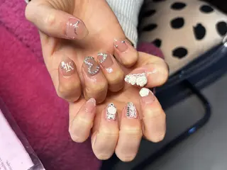 ネイル 渋谷T&B ロング ネイル/ユキ🤎のネイルデザイン