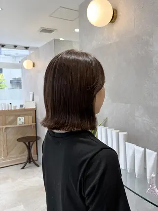カラー 韓国ヘアケアブリーチ 莉奈のヘアスタイル