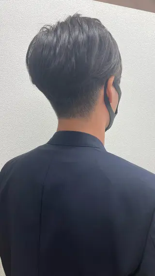 パーマ メンズ もりたみかこ 美容師お休み中のヘアスタイル