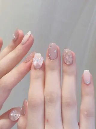 ネイル ℝ𝕌𝕂𝔸 ✿のネイルデザイン