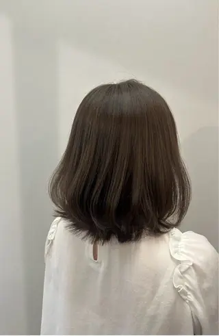 ミディアム カラー 似合わせ/伏見/ 佐藤 里菜のヘアスタイル