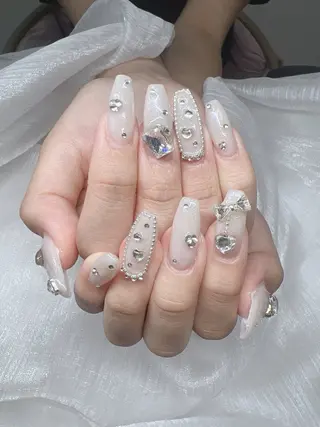 ネイル Lee Nails チップ長さだし専門店のネイルデザイン