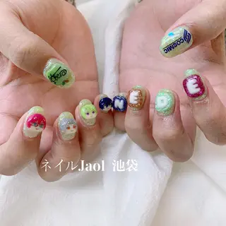 ショート ネイルJaol 池袋のネイルデザイン