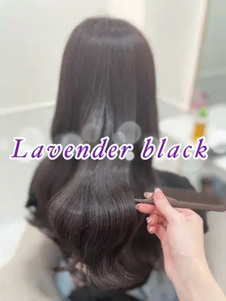 ロング カラー いぶきゆう 栄/カットモデルのヘアスタイル