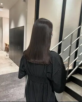 セミロング カラー パーマ ヘアアレンジ stylist 🌸 kana.のヘアスタイル
