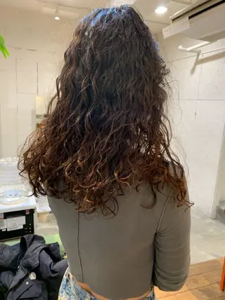 ロング パーマ 【takk】 ナカヤママサヨシのヘアスタイル