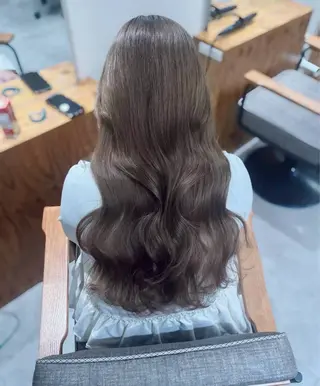 ロング カラー レイヤー/ショート chere狭山のヘアスタイル