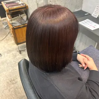 カラー 小森田 果怜 カラー、縮毛矯正のヘアスタイル