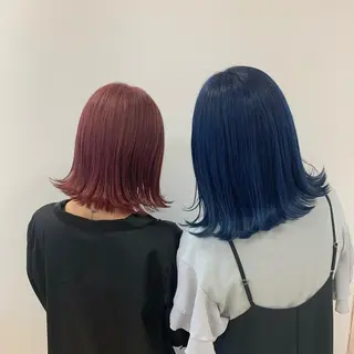 ショート カラー 暖色/ブリーチカラー 🎀 M i k uのヘアスタイル