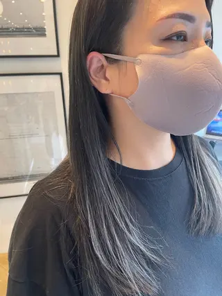 ロング カラー 塚本 昂のヘアスタイル
