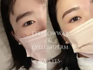 アイブロウ Li'a-eyes- 🩵のマツエク・マツパデザイン