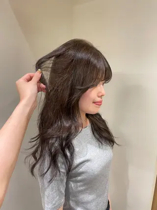 ロング カラー JURI /HUIのヘアスタイル