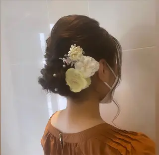 ロング ヘアアレンジ T Ayaのヘアスタイル