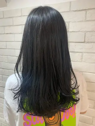 ロング カラー ヘアアレンジ 🐝岡本 柚葉🐝のヘアスタイル
