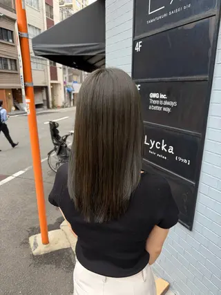 セミロング 柿本ひな / カラーモデル様募集中のヘアスタイル