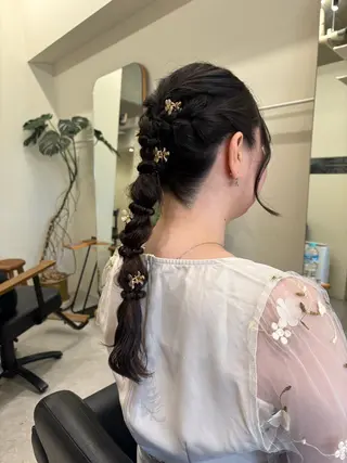 ロング ヘアアレンジ natsuki /HUIのヘアスタイル