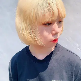 ショート カラー 中川 竜誠のヘアスタイル