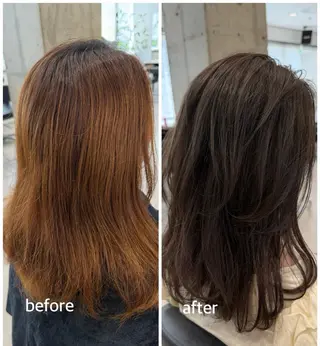 セミロング 山田 直樹のヘアスタイル
