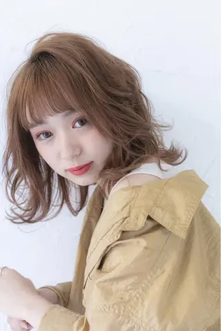 セミロング カラー ヘアアレンジ 🧙『代表』平田 祥己✨のヘアスタイル
