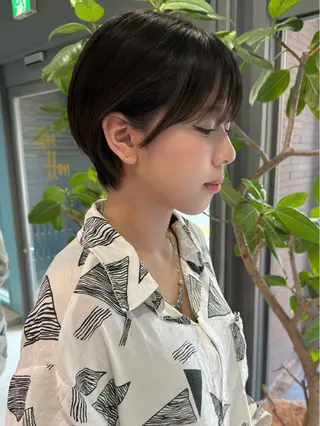ショート urara/ショート /透明感カラーのヘアスタイル