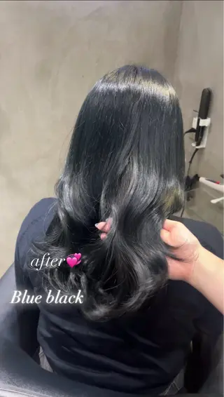 ロング カラー 原田 瑞季のヘアスタイル