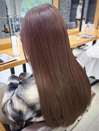 ロング カラー 平野 凛のヘアスタイル