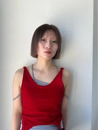 ショート カラー ダブルカラー/ 艶カラー／こうきのヘアスタイル
