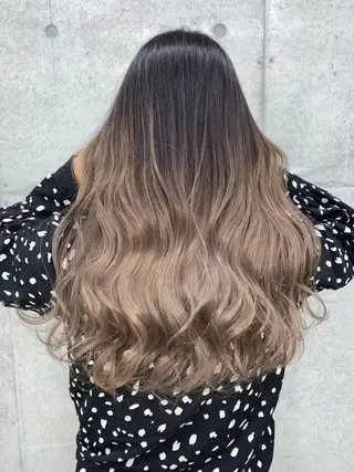 ロング 山田 絵里菜のヘアスタイル