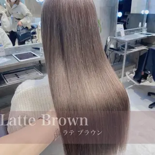 ロング ワンズリー中明度 店舗公式のヘアスタイル