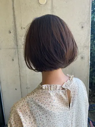 ショート カラー ラピスキーズ 寺本のヘアスタイル