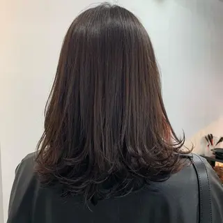 ロング カラー 赤みゼロ/透明感 カラー🌿KANTAのヘアスタイル