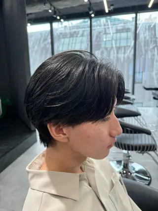 ミディアム メンズ 町田No.1パーマ 特化✂︎小杉澪生のヘアスタイル
