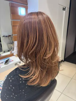 ロング 💎【ちゅるんカラ ー】あいみ💎のヘアスタイル