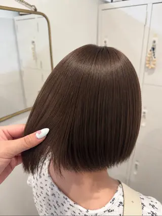 ショート カラー yutaka/透明感 カラー/髪質改善🤎のヘアスタイル