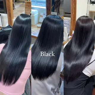 ロング カラー コトミ【メンズ】 【曲がる縮毛矯正】のヘアスタイル