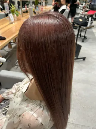 カラー レイヤー MINX伊藤なず菜のヘアスタイル