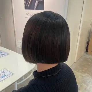 ミディアム カット✂︎ジャケ写 ネイル🦋mire-のヘアスタイル