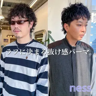 メンズ ness🎖️ カミカリスマ受賞のヘアスタイル