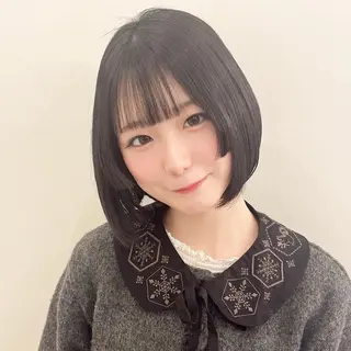 ミディアム カラー ブリーチ/推しカラー moe🐰🌷のヘアスタイル