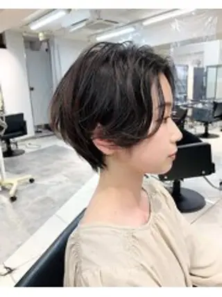 ショート 渋谷ショート、パーマ 美容師vain はるのヘアスタイル