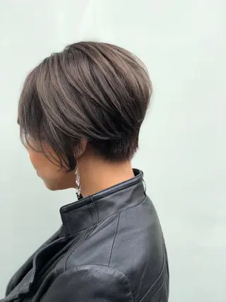 ショート 清水 純のヘアスタイル