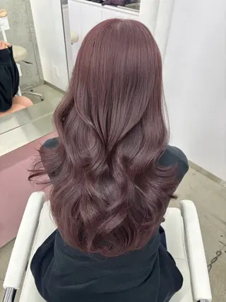 カラー Kana/韓国ヘア /暖色カラー🍒のヘアスタイル