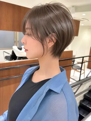 ショート レイヤーカット⭐️ ハッシュカット特化のヘアスタイル