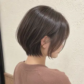 ショート 韓国ヘア🇰🇷／ 艶カラー鈴木萌愛🩶のヘアスタイル