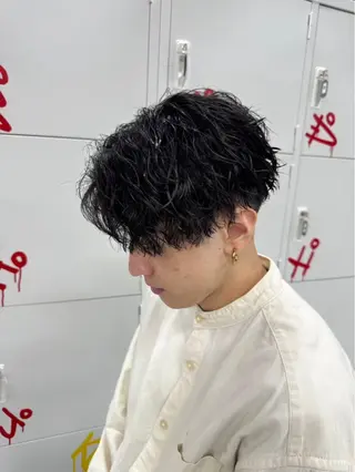 パーマ メンズ keany錦糸町 ハセベユウのヘアスタイル