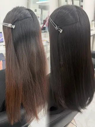 niina🖤 透明感×レイヤーのヘアスタイル