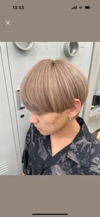 カラー メンズ カット🔥パーマ特化 fifthりょう🔥のヘアスタイル